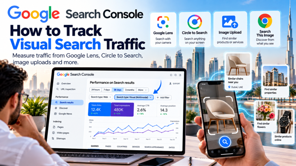 visual search traffic in Google Search Console