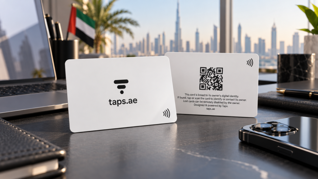 NFC business card UAE
